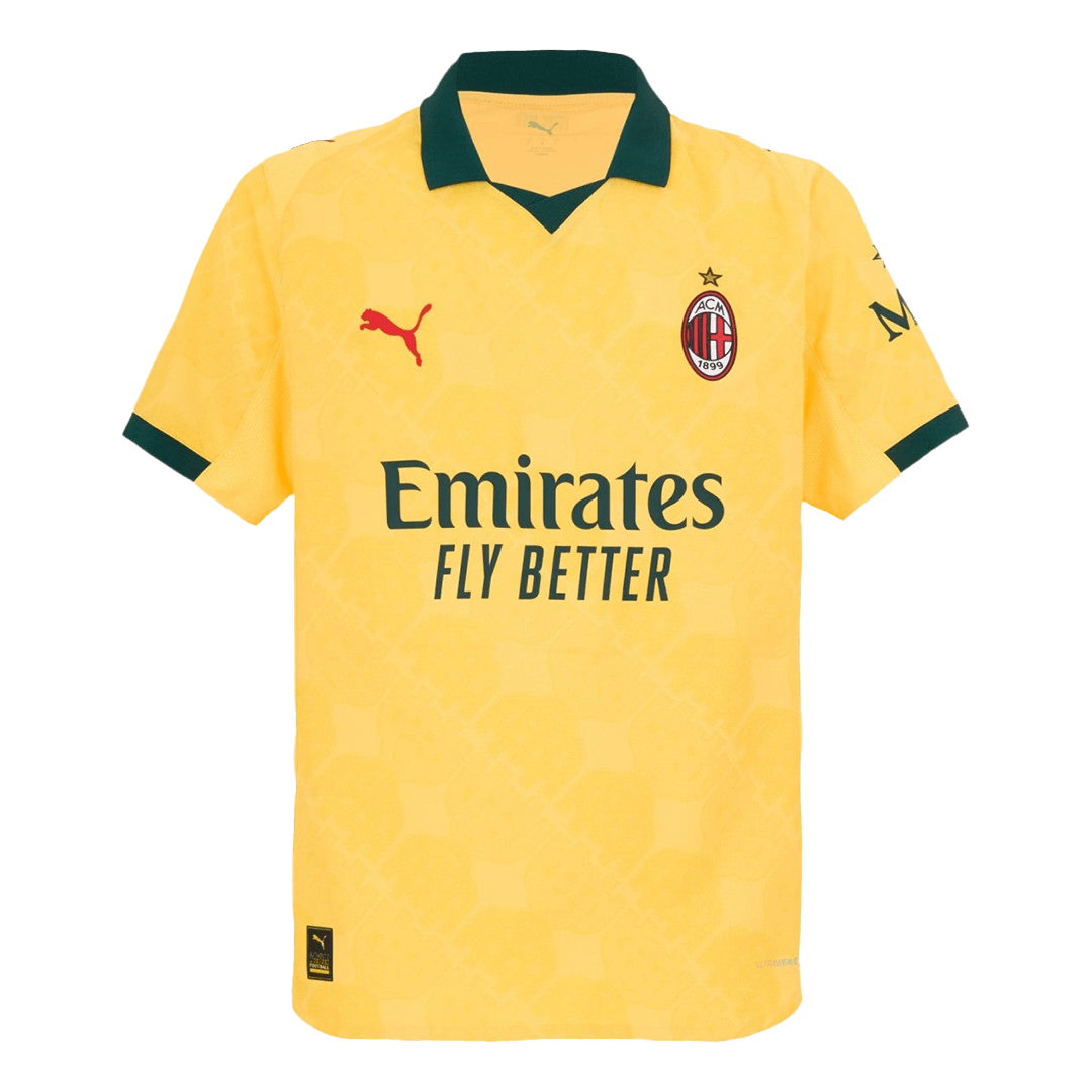 Mens AC Milan Third Jersey 2025/26 - Player Version (Slim Fit)