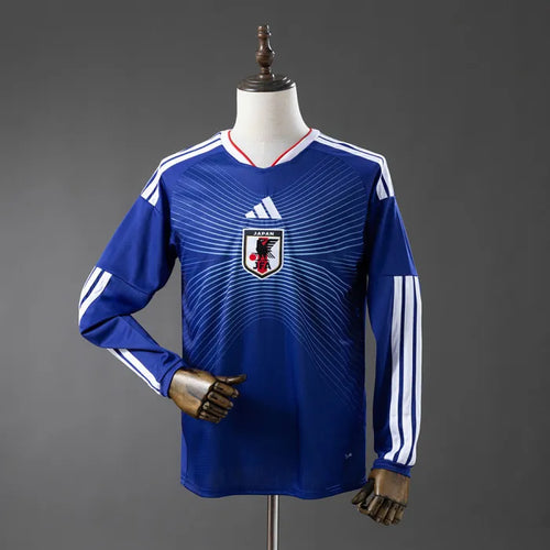 Japan Home Jersey 2026 World Cup Football Kit Long Sleeves