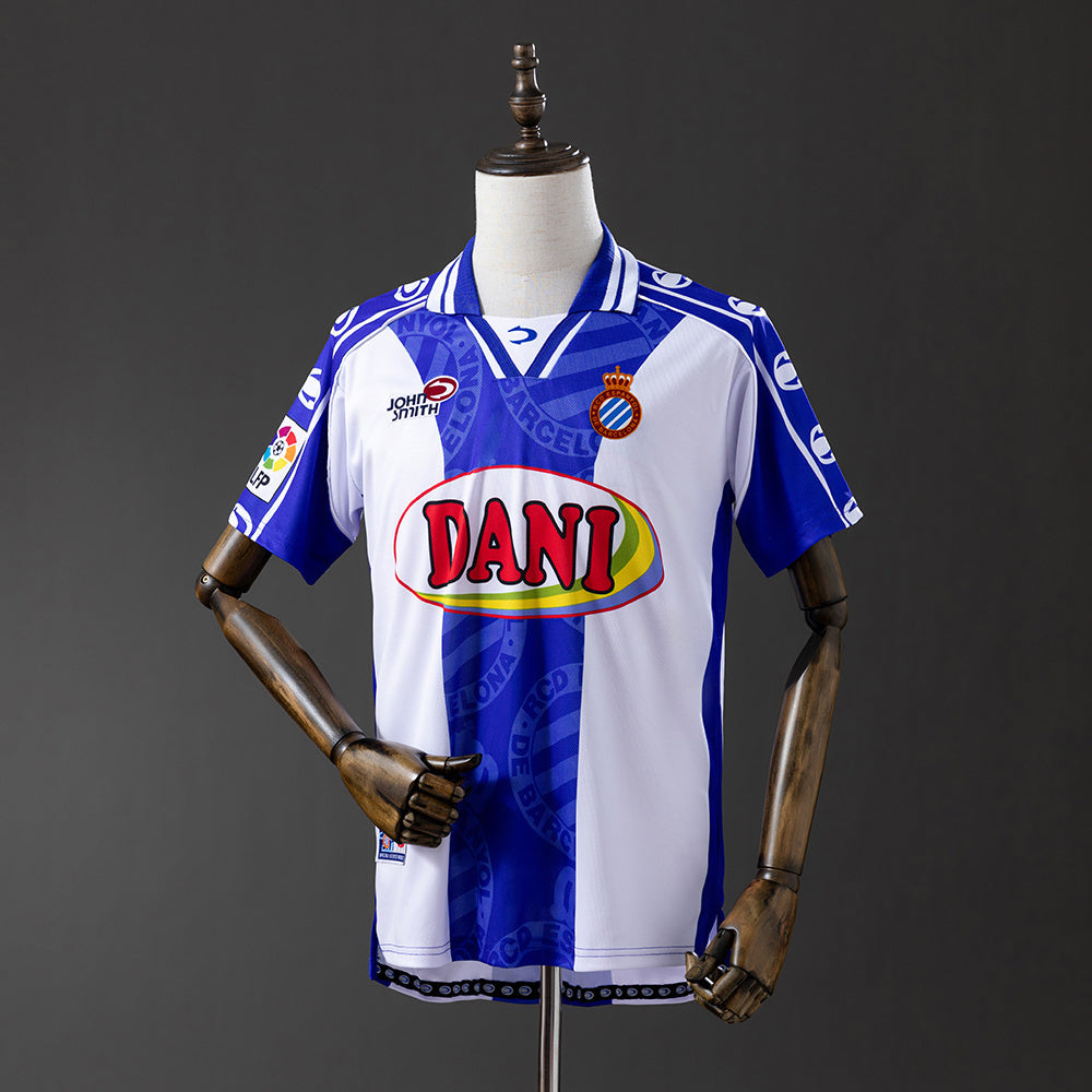 Espanyol Jersey 1999-00 Home Retro Football Kit
