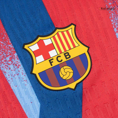 Mens Barcelona Fourth Jersey 2025/26 - Player Version (Slim Fit)