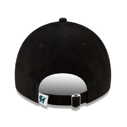 NEW ERA MIAMI MARLINS CORE CLASSIC MLB 9TWENTY ADJUSTABLE- BLACK