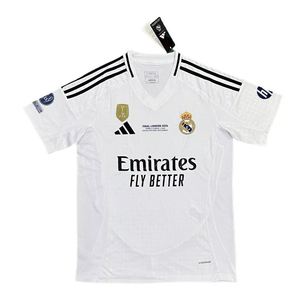 Camiseta Real Madrid I 24/25 Hombre Con Parche