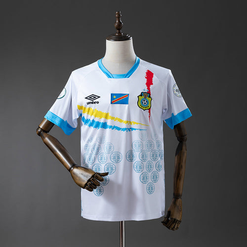 Congo Jersey 2026 World Cup White Blue Football Kit