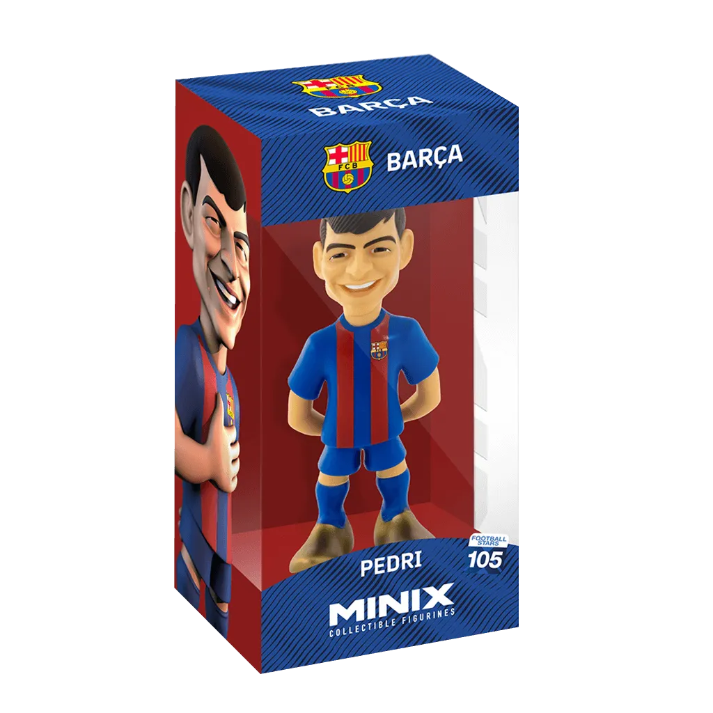 Minix Barcelona 12CM "Pedri"" Collectible Figure"