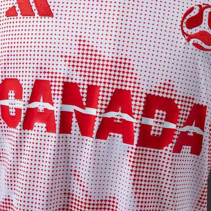 Canada Jersey 2026 White Pink Special Football Kit