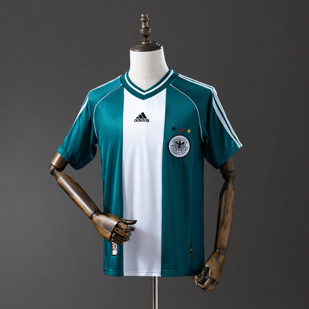 Germany Jersey 1998 Away Retro Football Kit