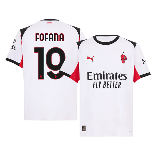 FOFANA #19 Mens AC Milan Away Jersey 2025/26