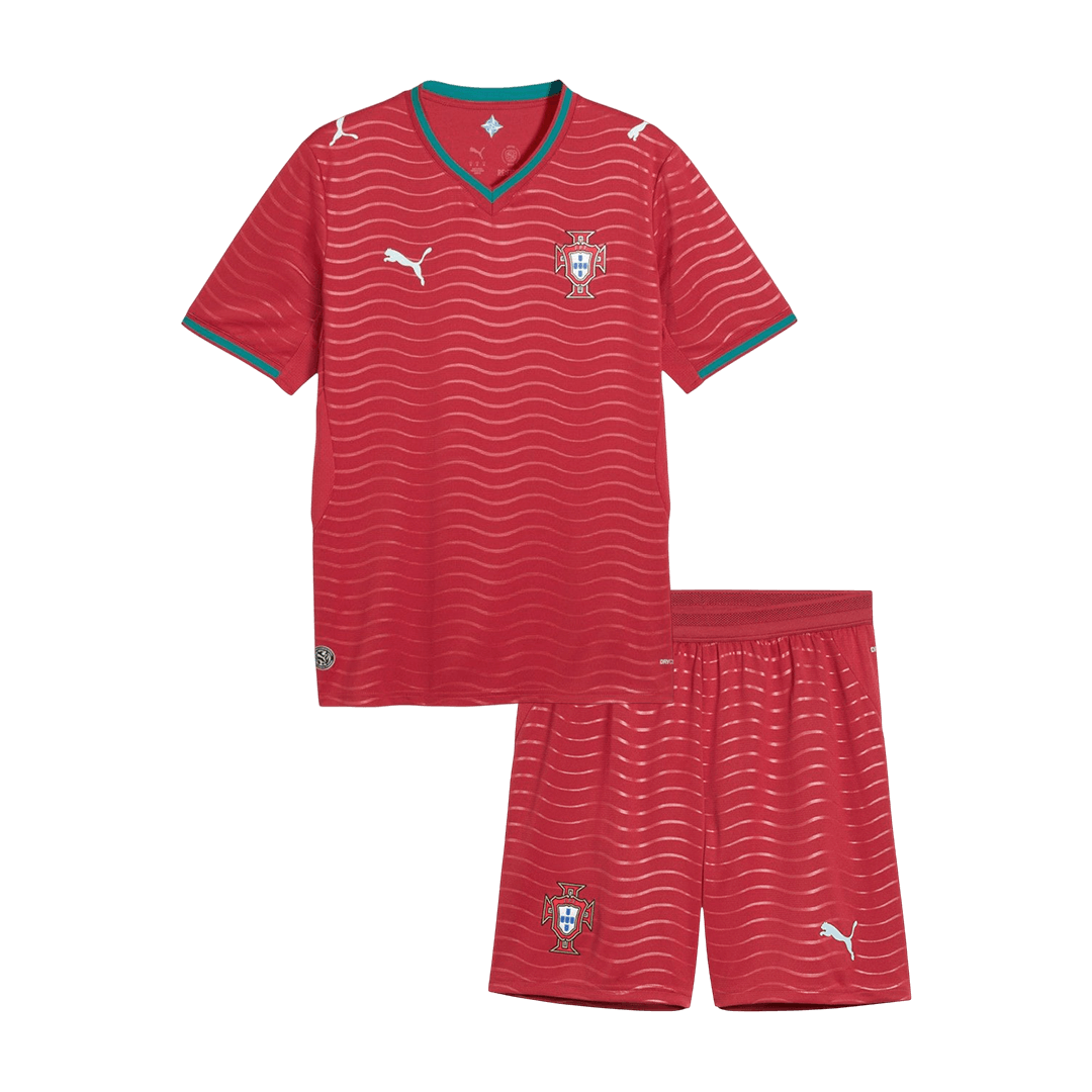 Kids Portugal World Cup Home Kit 2026