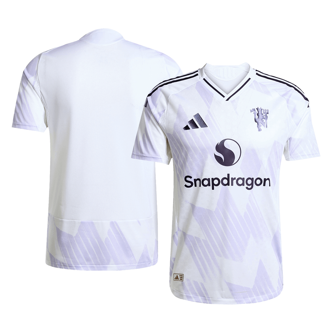 Mens Manchester United Away Jersey 2025/26 - Player Version (Slim Fit)