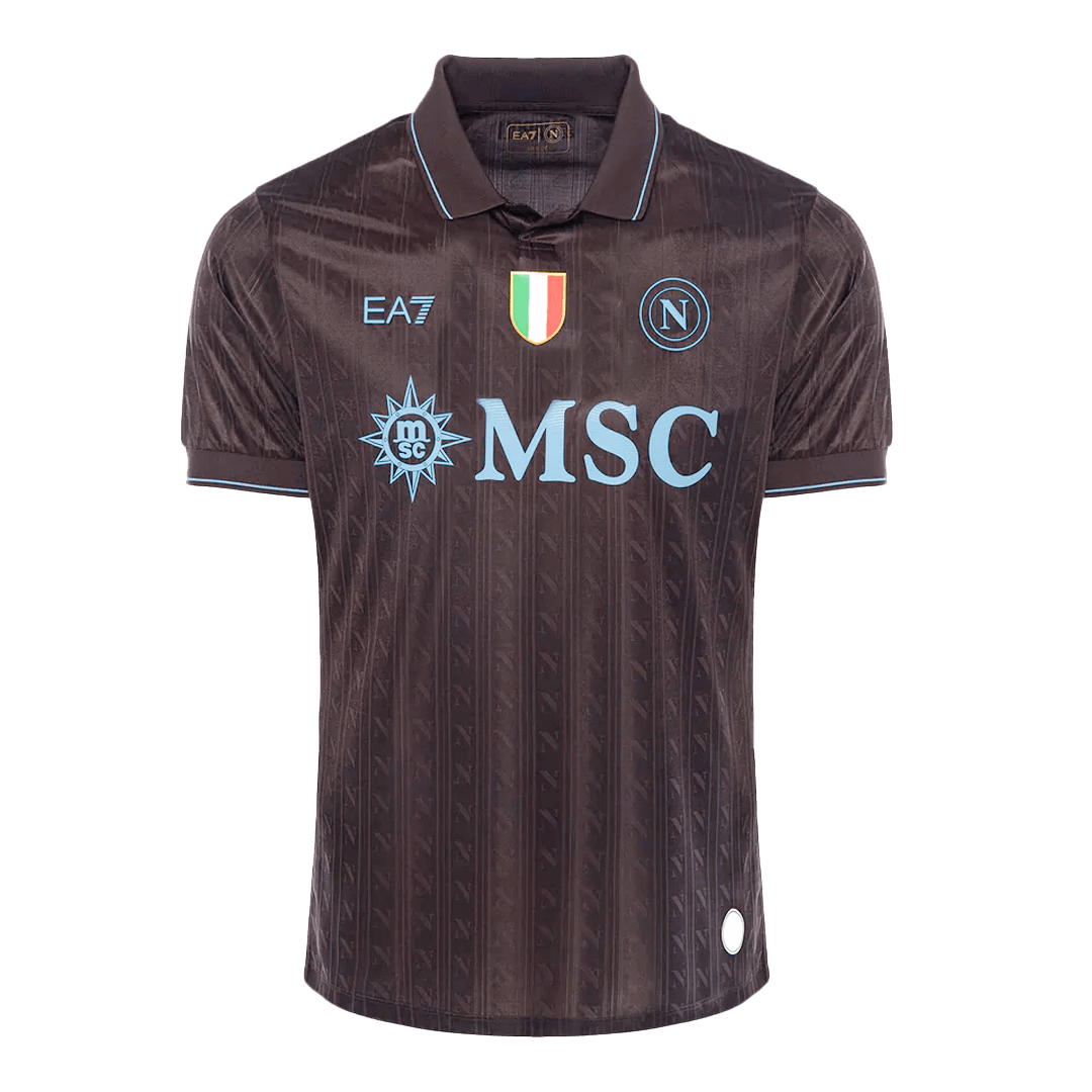 Mens Napoli Third Jersey 2025/26 - Player Version (Slim Fit)