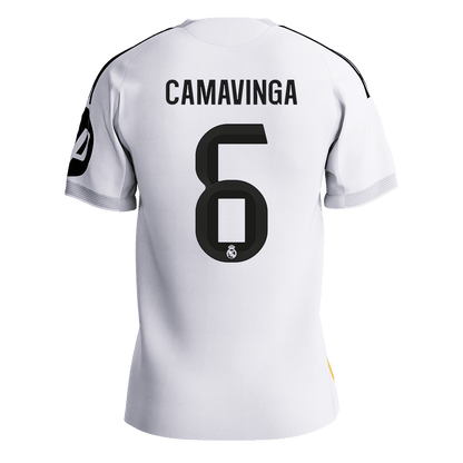 CAMAVINGA #6 Mens Real Madrid Home Jersey 2025/26 - Player Version (Slim Fit) [PREMIUM]