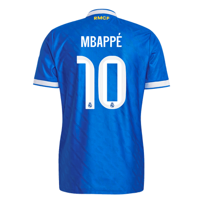 MBAPPÉ #10 Mens Real Madrid Third Jersey 2025/26 - Player Version (Slim Fit)