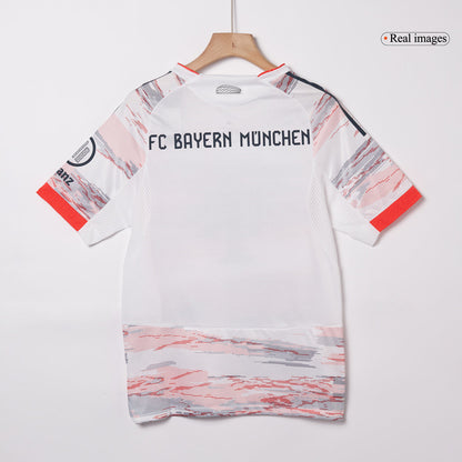 MÜLLER #25 Mens Bayern Munich Away Jersey 2025/26 - Player Version (Slim Fit)