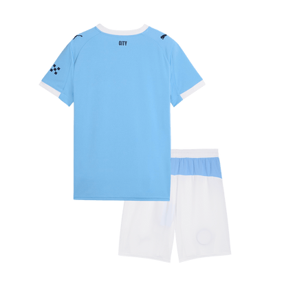 Kids Manchester City Home Kit 2025/26