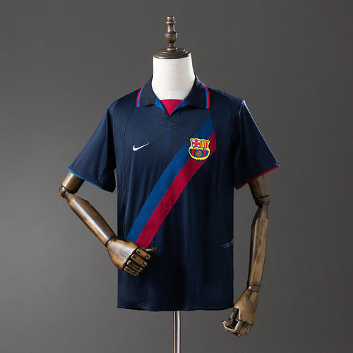 Barcelona Jersey 2002-03 Away Retro Football Kit
