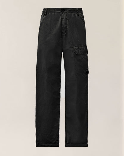 C.P. Company Chrome-R Regular Lens Cargo Pants in Black