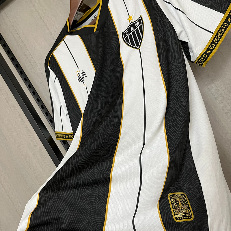 25∕26 Atlético Mineiro Special Edition Black and White Jersey
