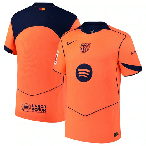 Barcelona 2025/26 Third Jersey with Patch - Orange