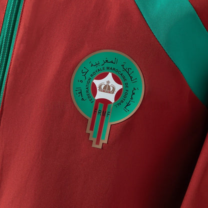 Morocco Windbreaker 2026 Reversible Football Soccer Jacket