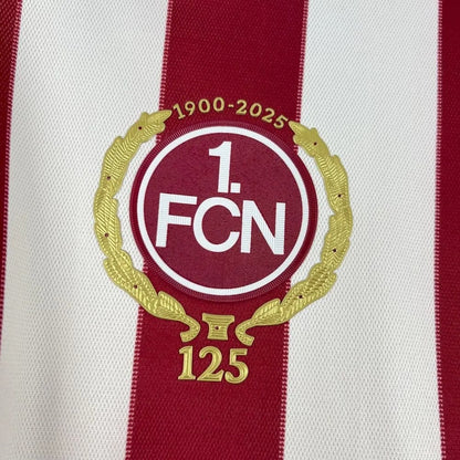 1. FC Nurnberg Jersey 25/26 125th Anniversary Football Kit Soccer Jersey