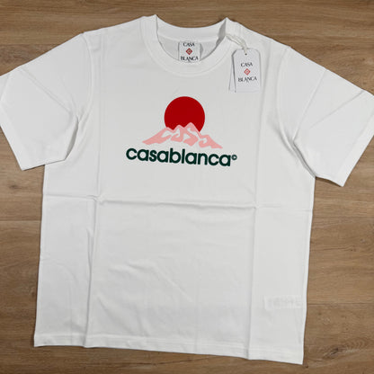 Casablanca Montagne T-Shirt in White
