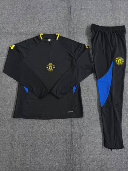Kids Manchester United Training Tracksuits 25/26 Football Kit Soccer Jersey