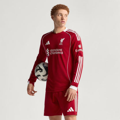 Camiseta Iiverpool I 25/26 - Manga Larga