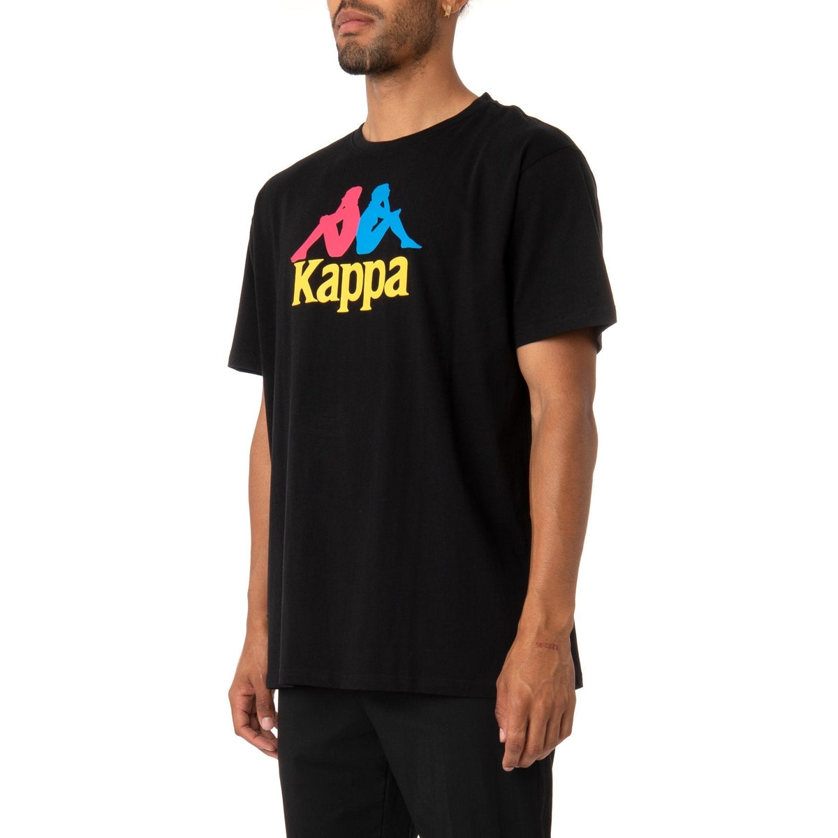 Kappa Men's AUTHENTIC ESTESSI T-SHIRT - BLACK