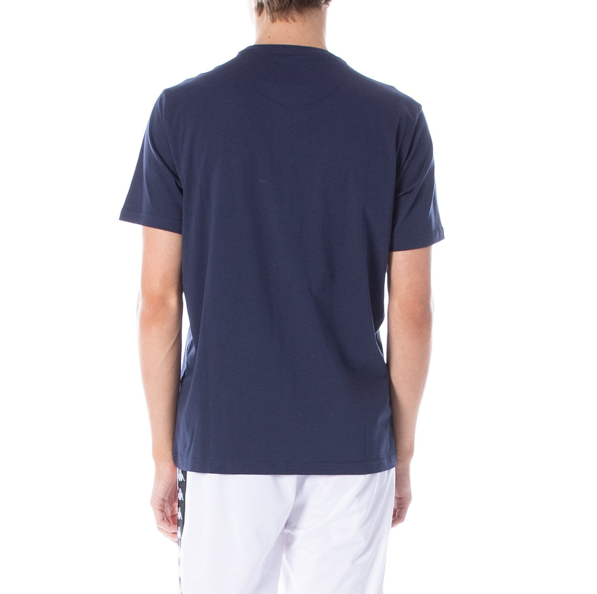 Kappa AUTHENTIC ESTESSI T-SHIRT - BLUE MARINE WHITE
