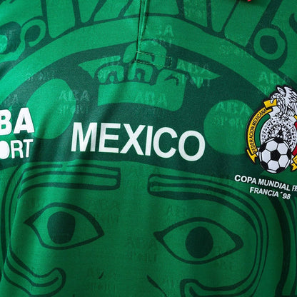 Mexico Jersey 1998 Home Retro Football Kit