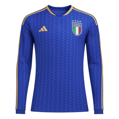 Mens Italy World Cup Home Long Sleeve Jersey 2026
