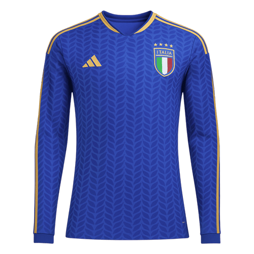 Mens Italy World Cup Home Long Sleeve Jersey 2026