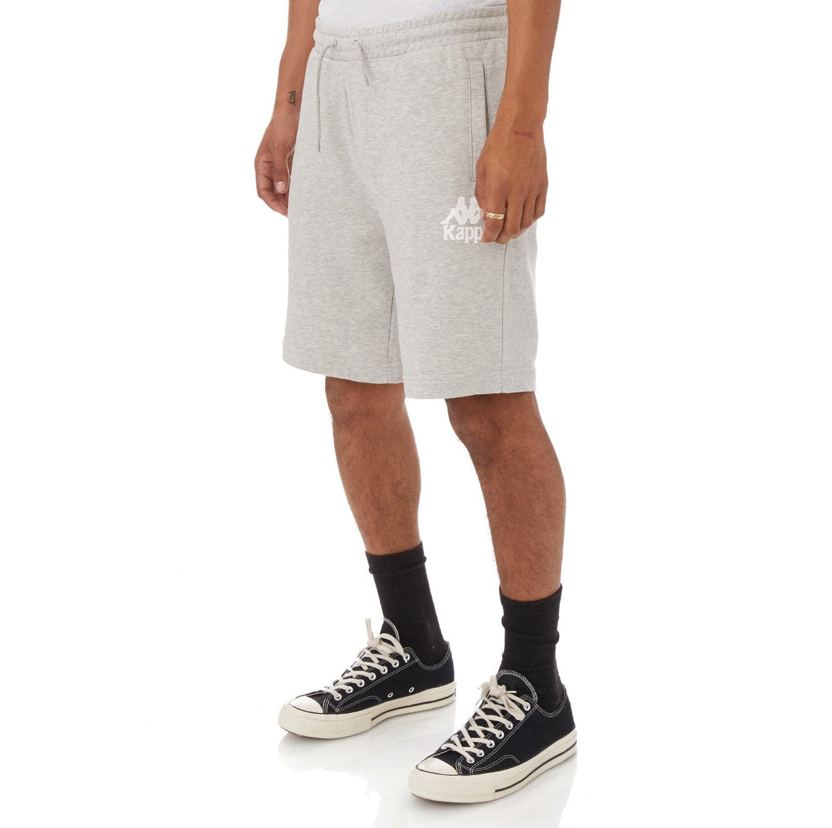KAPPA MEN'S AUTHENTIC UPPSALA SHORTS - GREY