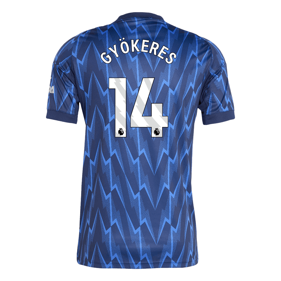 GYÖKERES #14 Mens Arsenal Away Jersey 2025/26
