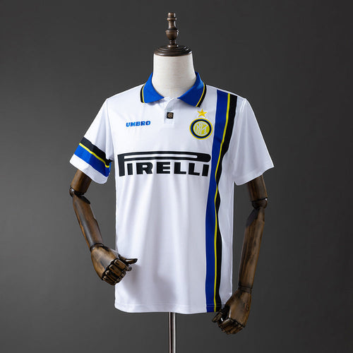 Inter Milan Jersey 1997/98 Away Retro Football Kit