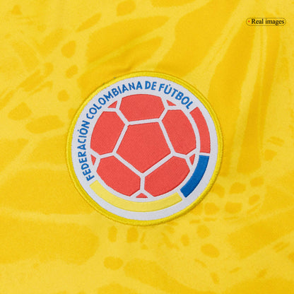 Mens Colombia World Cup Home Long Sleeve Jersey 2026