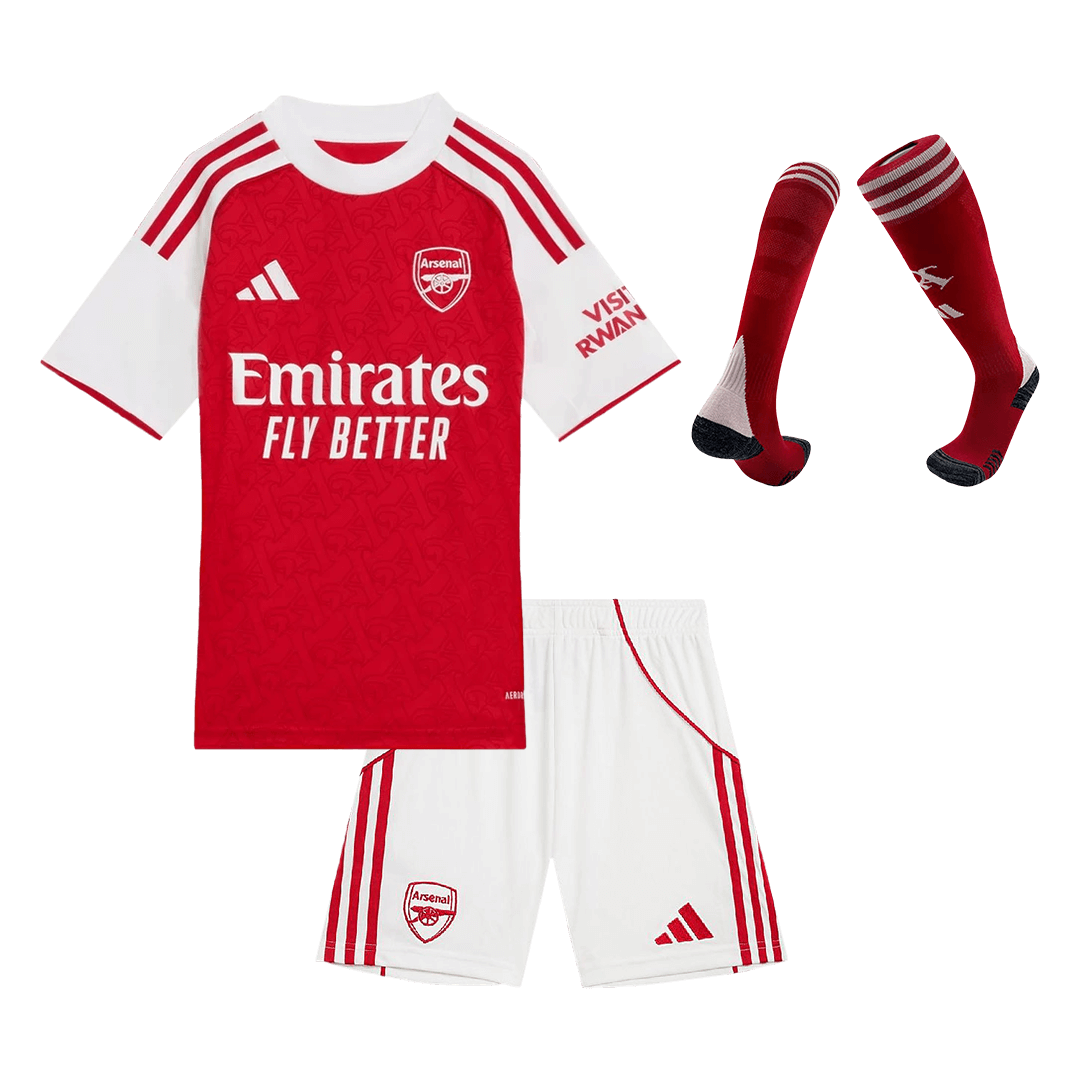 Kids Arsenal Home Full Kit 2025/26