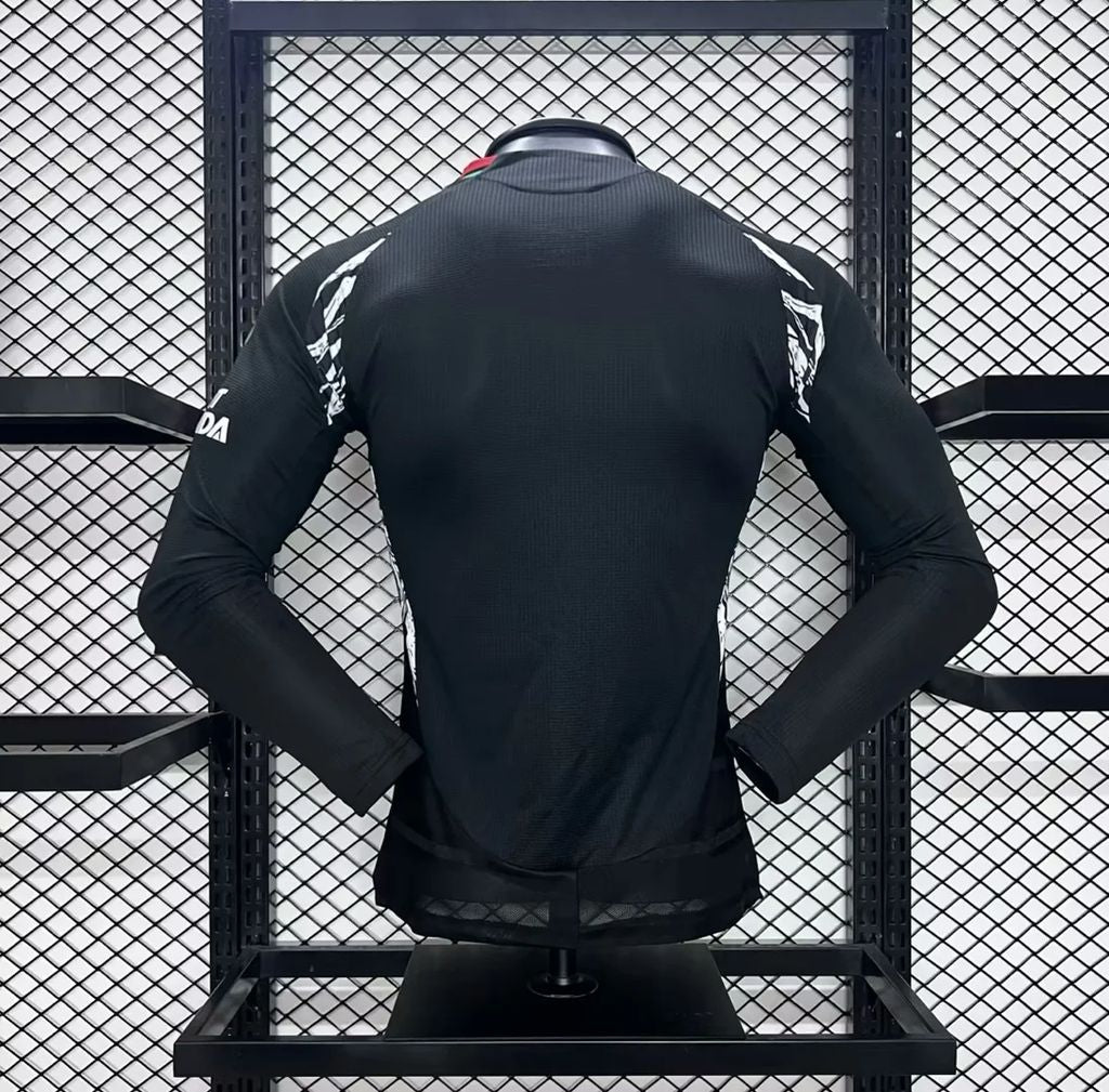 Arsenal Jugador Visitante Camiseta 2024/2025 Long Sleeve