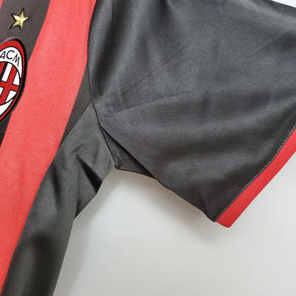 AC Milan Retro Jersey 2009/10 Home Football Jersey Soccer Shirt