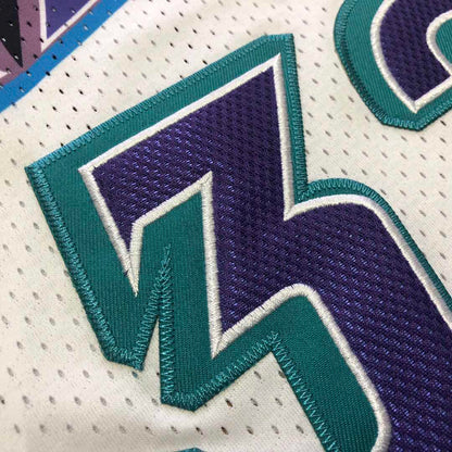 Karl Malone Utah Jazz 1996/97 Hardwood Classics Jersey - White
