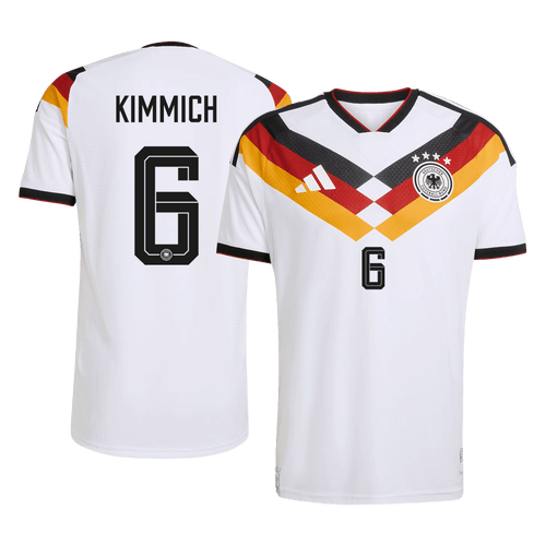 KIMMICH #6 Mens Germany World Cup Home Jersey 2026 - Player Version (Slim Fit)