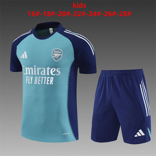 Kids Arsenal Training Tracksuits 24/25 Football Kit Soccer Jersey