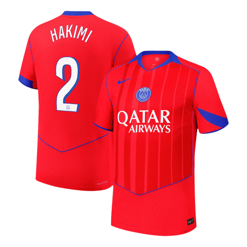 HAKIMI #2 Mens PSG Third Jersey 2025/26 - Player Version (Slim Fit)