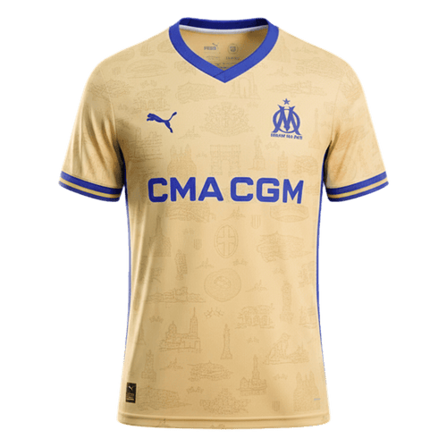 Mens Marseille Fourth Jersey 2025/26