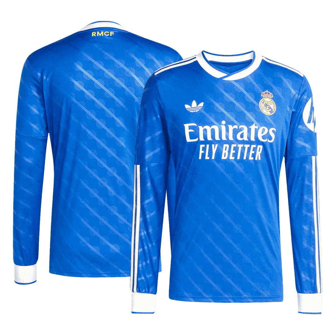 Mens Real Madrid Third Long Sleeve Jersey 2025/26