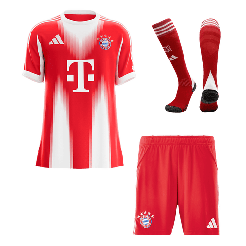 Men's Bayern Munich Home Full Kit 2025/26 [PREMIUM]