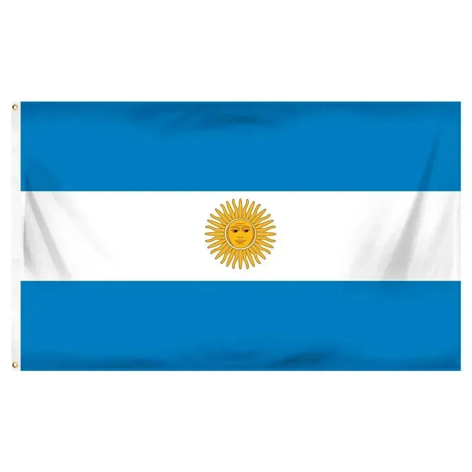 3x5 Country Flag - Argentina