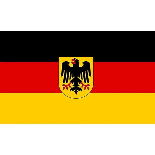 3x5 Country Flag - Germany with Eagle