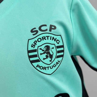 Kids Sporting CP Jersey 25/26 Third Football Kit Soccer Jersey