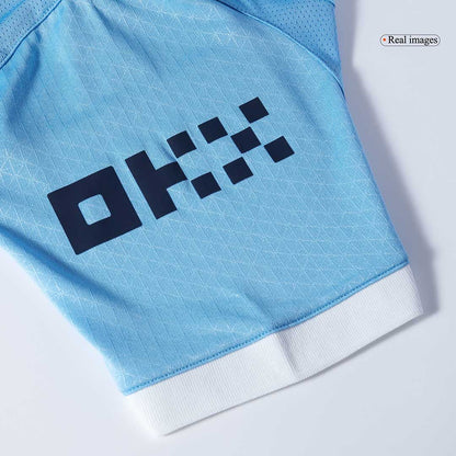 Mens Manchester City Home Jersey 2025/26 - Player Version (Slim Fit)